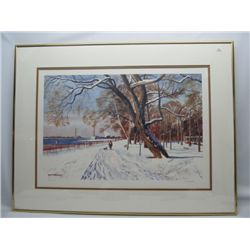 S.W. Taylor signed and numbered print.
