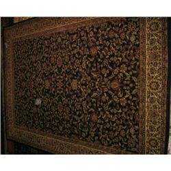 Sarouk style domestic carpet.