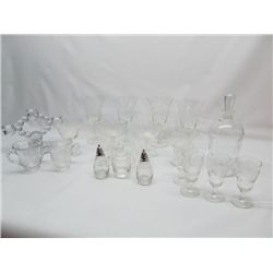 Selection of " Cornflower " dishes.