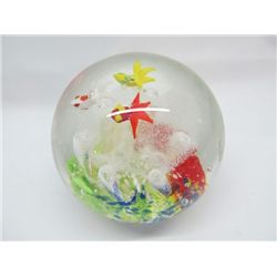 Art glass large paperweight.
