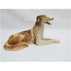 Czechoslovakian china dog figure.