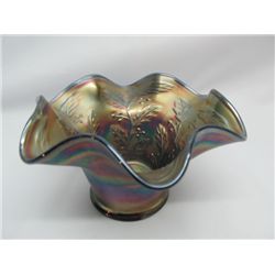 Small Carnival glass bowl.