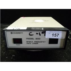 COHERENT MODEL 200 SINGLE FREQUENCY CONTROL {print sequence} 178