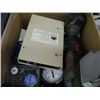 Image 1 : BOX: ASST ELECTRONICS, GAUGES, ETC