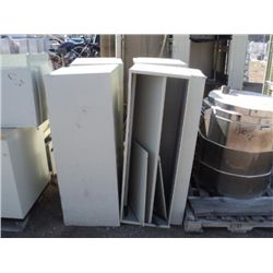 METAL SHELFS (4X THE MONEY)