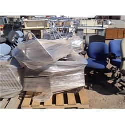 PALLET: STACKING CHAIRS (12X THE MONEY)