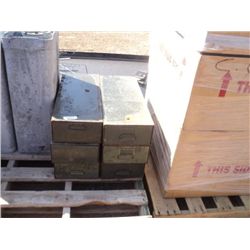 AMMUNITION BOXES (QTY=6)