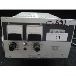 LAMBDA LK 342A FM REGULATED POWER SUPPLY