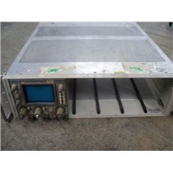 TEKTRONIX CHASSIS W/ SC502 15MHZ OSCILLOSCOPE