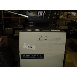 DATATECH SCRIPTOMATIC ADDRESSING SYSTEM