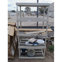 PLASTIC SHELVING UNIT