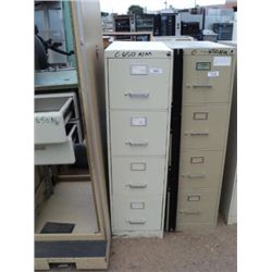 4-DRAWER LETTER FILE CABINET