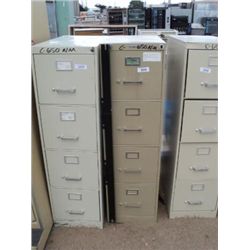4-DRAWER LETTER FILE CABINET