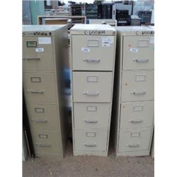 4-DRAWER LETTER FILE CABINET