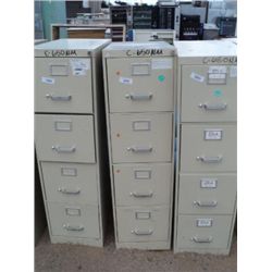 4-DRAWER LETTER FILE CABINET