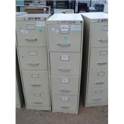 4-DRAWER LETTER FILE CABINET
