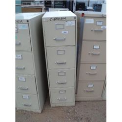 4-DRAWER LETTER FILE CABINET