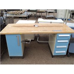 BUTCHER BLOCK WORKBENCH