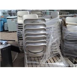 STACKING CHAIRS (22X THE MONEY)