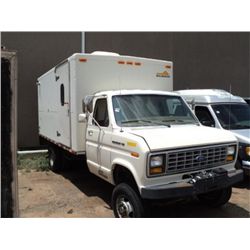 1989 FORD F-350 4X4 CARGO VAN 137,312 MILES **FORM