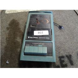 BELL & HOWELL TAPE RECORDER