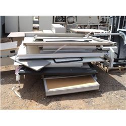 PALLET: WHITE BOARDS (13X THE MONEY)