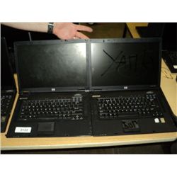 HP / COMPAQ nx7300 LAPTOP, SCREEN MESSED UP ON