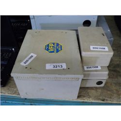 LOT: 3 METAL ELECTRICAL BOXES
