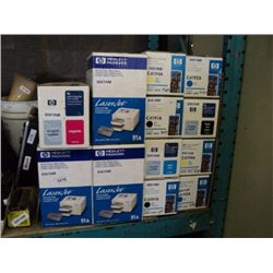 LOT: NEW HP TONER CARTRIDGES, 12X MONEY