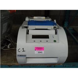 FORMAX FD6100 AUTOMATIC FOLDER / INSERTER