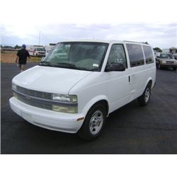 2003 Chevrolet Astro Mini Van 63,993 MILES