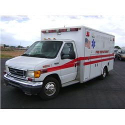 2005 Ford E450 Econoline Ambulance 89,617 MILES
