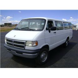 1996 Dodge 3500 Ram Wagon 74,749 MILES
