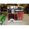 Image 3 : Mega Kit 14 in 1 System carry case - crystal case car charger-  6-cartridge cases- 3-styluses- stere