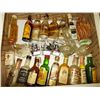 Image 1 : Misc. Lot of Shot Glasses-Mini Whiskey Bottles