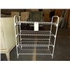 Image 1 : 4 shelf wire utility room approx. 24" x 12" x H 26 1/2"