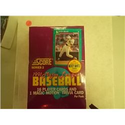 Score 1991 Baseball Cards Exclusive Mickey Mantle Card