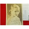 Image 1 : 1930'S Bette Davis Signed Autograph 5 x 7 Black & White  consignor guarantee's it  to be authentic f