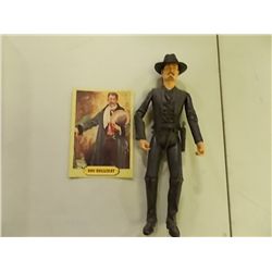 Doc Holliday Doll with Postcard Has Gun & Holister Doll approx.12" Tall