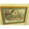 Image 1 : Cottage Picture Signed & Dated approx. 33 x 25 Signed Dacuna Dafeion 1986