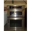 Image 1 : Kitchen Aid Micro Wave & Oven Built In Stainless Model # KEMS30855500 Serial # XU4508580 Micro  wave
