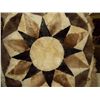 Image 1 : 58" Round Rabbit Fur Area Decorative Rug