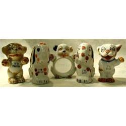 A collection of porcelain sets and part sets ''Bonzo Dog'' cruets