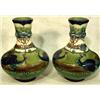 Image 1 : A pair of Burmantofts Faience vases