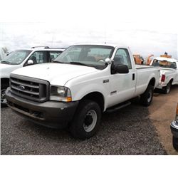 2004 Ford F250 Pickup 289,834 Miles