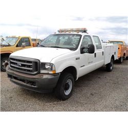 2002 Ford F350 Super Duty Pickup 186,113 Miles
