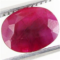 3.48ct Burma Ruby Oval Heated Only (GEM-48410)