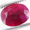 Image 1 : 3.48ct Burma Ruby Oval Heated Only (GEM-48410)