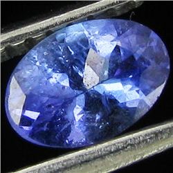 0.48ct Blue Purple Tanzanite Oval  (GEM-44200K)