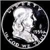 Image 1 : 1956 Franklin Proof Half PR64DCAM (COI-10981)